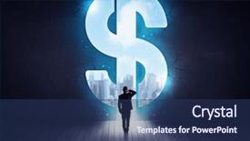  Presentation with port hole - Audience pleasing theme consisting of looking at wall with hole backdrop and a  colored foreground