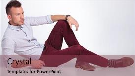  Presentation with floor - PPT layouts having looking away with a lost background and a tawny brown colored foreground