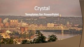  Presentation with cincinnati - Cool new presentation with looking east toward cincinnati ohio backdrop and a  colored foreground