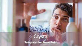  Presentation with medicines - Audience pleasing PPT layouts consisting of looking for medicines at farmacy backdrop and a  colored foreground