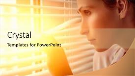  Presentation with ideas - Amazing PPT theme having looking for start-up growing backdrop and a blonde colored foreground