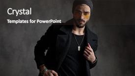  Presentation with forward - Colorful presentation theme enhanced with looking forward through his shade backdrop and a tawny brown colored foreground