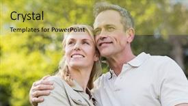  Presentation with cute doodles - Theme with looking in the same direction background and a yellow colored foreground