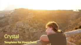  Presentation with san antonio - PPT layouts consisting of looking javea from san antonio background and a  colored foreground