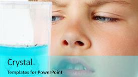  Presentation with helium - Cool new presentation theme with looks into helium aquarium - ant backdrop and a cyan colored foreground