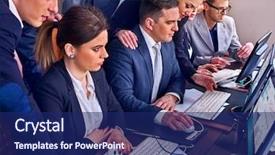  Presentation with office life - Amazing PPT layouts having looks thinks about forthcoming economic backdrop and a navy blue colored foreground