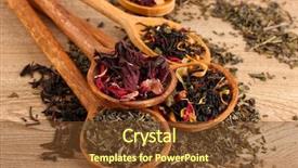  Presentation with dry - PPT layouts consisting of agriculture - summertime hilly rural landscape between background and a gray colored foreground.