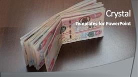  Presentation with islamic finance - PPT layouts featuring loosely together on dark background background and a violet colored foreground