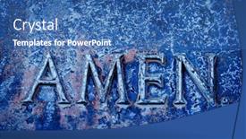  Presentation with lord help - Presentation theme with lord-s-prayer-with-amen background and a ocean colored foreground