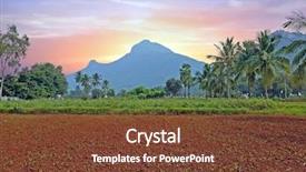  Presentation with tamil - Colorful presentation design enhanced with tiruvanamalai tamil nadu india backdrop and a tawny brown colored foreground