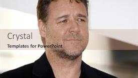  Presentation with hollywood star - Cool new presentation theme with los-angeles-apr-12-russell backdrop and a coral colored foreground