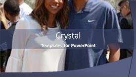  Presentation with groundbreaking - Presentation design with los-angeles-apr-2-holly background and a ocean colored foreground