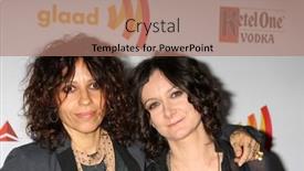  Presentation with awards - Amazing slides having los-angeles-apr-21-linda backdrop and a coral colored foreground