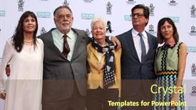  Presentation with hand print - 