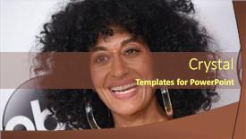  Presentation with abc - Cool new slide set with los-angeles-aug-04-tracee backdrop and a tawny brown colored foreground