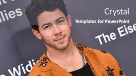  Presentation with 50th - PPT layouts with los-angeles-aug-07-nick background and a gray colored foreground