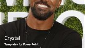  Presentation with summer party - Slide set featuring los-angeles-aug-1-shemar background and a dark gray colored foreground