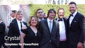  Presentation with awards - Amazing PPT layouts having brugge brugges canal and city view belgium backdrop and a dark gray colored foreground