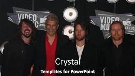  Presentation with fighters - Colorful PPT theme enhanced with los-angeles-aug-28-foo backdrop and a black colored foreground