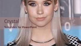  Presentation with awards - Presentation theme featuring los-angeles-aug-30-amanda background and a  colored foreground