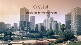  Presentation with smog - Slide deck consisting of los-angeles-ca-june-2nd background and a  colored foreground