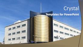  Presentation with intersection - Amazing slide set having los-angeles-california-05-feb backdrop and a teal colored foreground