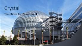  Presentation with intersection - Amazing slides having los-angeles-california-05-feb backdrop and a light blue colored foreground