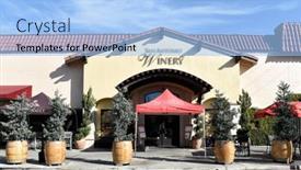  Presentation with heights - Amazing slides having los-angeles-california-12-feb backdrop and a light blue colored foreground