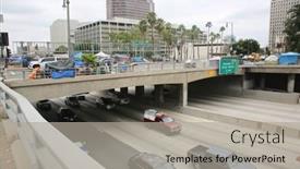  Presentation with homeless people - Slide deck featuring los-angeles-california-august-17 background and a light gray colored foreground