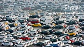  Presentation with los angeles - Colorful PPT theme enhanced with los-angeles-california-may-29 backdrop and a gray colored foreground