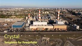  Presentation with electric plant - 