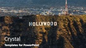  Presentation with downtown los angeles - 