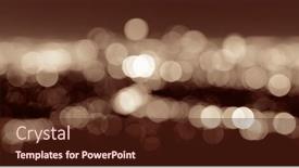  Presentation with los angeles - Amazing PPT layouts having los-angeles-city-night-bokeh backdrop and a tawny brown colored foreground