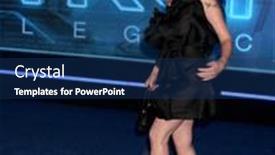  Presentation with legacy - Cool new presentation theme with los-angeles-dec-11-melissa backdrop and a ocean colored foreground