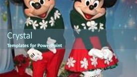  Presentation with mickey mouse - PPT layouts featuring los-angeles-dec-11-mickey background and a ocean colored foreground