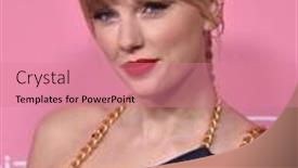  Presentation with december - Slide set consisting of los-angeles-dec-12-taylor background and a coral colored foreground