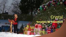  Presentation with readings - Beautiful theme featuring los-angeles-dec-23-alison backdrop and a tawny brown colored foreground