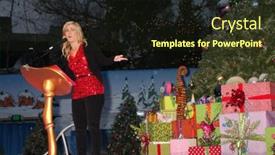  Presentation with readings - PPT layouts with los-angeles-dec-23-alison background and a wine colored foreground