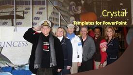  Presentation with princess - Cool new slides with los-angeles-dec-30 backdrop and a tawny brown colored foreground