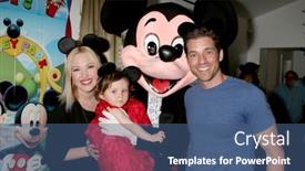  Presentation with 1st birthday mickey mouse - 