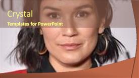  Presentation with fair - Theme enhanced with los-angeles-feb-06-zoe background and a tawny brown colored foreground