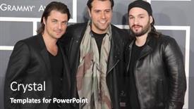  Presentation with swedish - Beautiful PPT theme featuring los-angeles-feb-10-swedish backdrop and a dark gray colored foreground