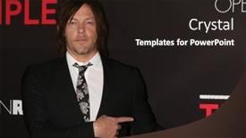  Presentation with february - PPT theme enhanced with los-angeles-feb-16-norman background and a wine colored foreground