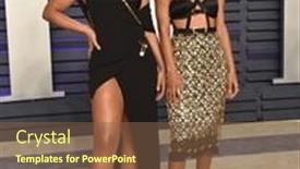  Presentation with oscar - Colorful slide deck enhanced with los-angeles-feb-24-chloe backdrop and a tawny brown colored foreground