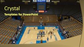  Presentation with last - Presentation theme featuring los-angeles-feb-26-general background and a  colored foreground