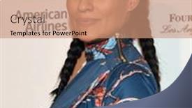  Presentation with tea party - Amazing PPT theme having los-angeles-jan-07-tracee backdrop and a coral colored foreground