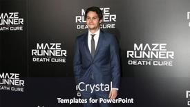  Presentation with cure - PPT layouts featuring los-angeles-jan-18-dylan background and a  colored foreground