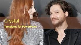  Presentation with game thrones - Presentation design enhanced with los-angeles-jul-12-sophie background and a tawny brown colored foreground