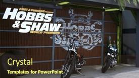  Presentation with 2019 - Slide set featuring los-angeles-jul-13-atmosphere background and a  colored foreground