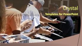  Presentation with los angeles - Colorful slides enhanced with los-angeles-jul-23-patrick backdrop and a tawny brown colored foreground